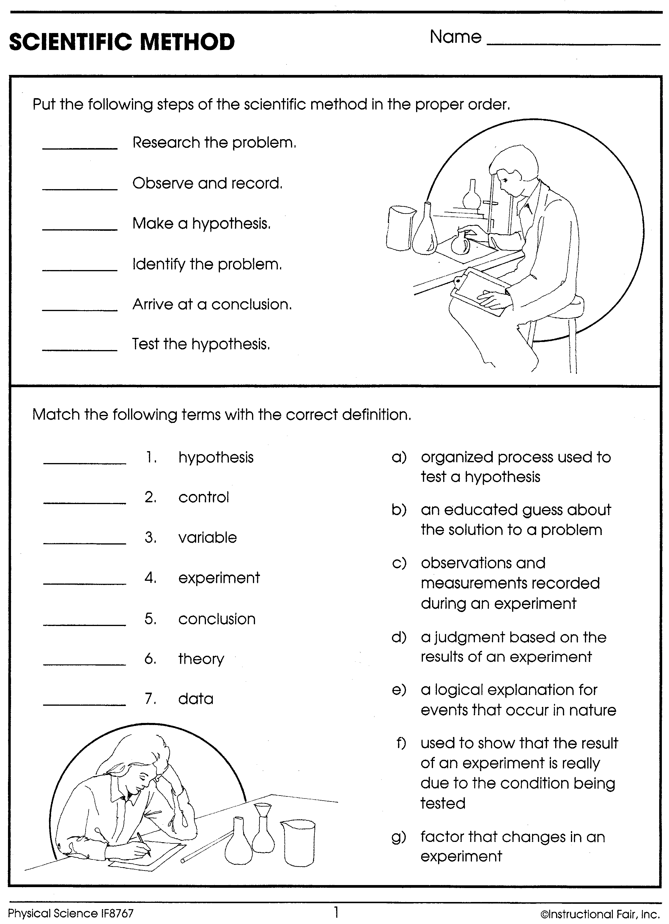 worksheet Scientific Method Worksheet Answers Grass Fedjp Worksheet